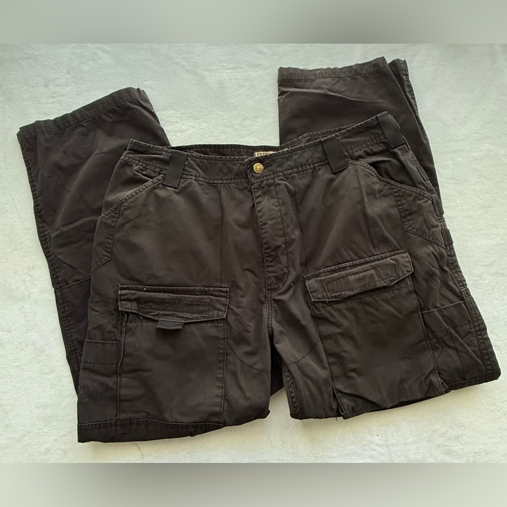Free Soldier Urban Tactical Line Pants Men 42 Black Cargo Outdoor Work Military